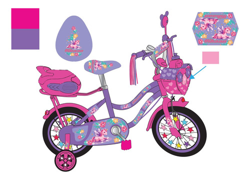 Bicicleta Para Niños N-16