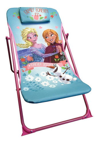 Silla Reposera Frozen 3 Niveles Y Broche Seguridad