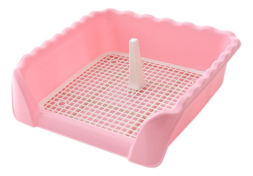 Soporte Para Almohadilla Para Orina De Inodoro Rosa Medio