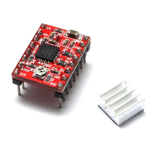 Pololu A4988 C/disipador Impresora 3d I3 Arduino Reprap Ptec