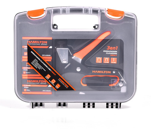 Kit Engrapadora Clavadora Prof 3 En 1 - Hamilton Pepkit
