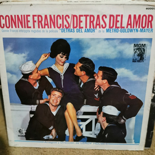 Disco Lp:connie Francis- Detras Del Amor