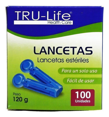 Lancetas Tru-life X 100und