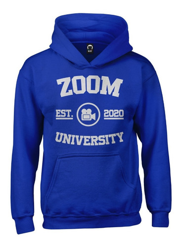 Sudadera Unisex Zoom University Universidad Personalizada