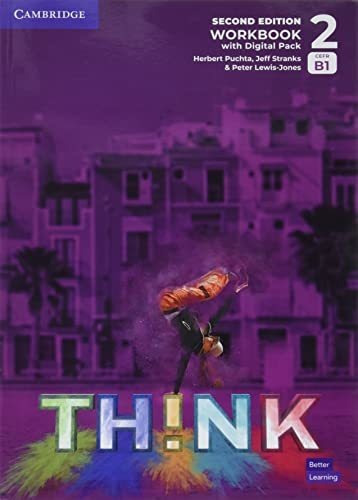 Think  Level 2 -  Workbook With Digital Pack   2nd Edition, De Puchta,herbert ; Stranks, Jeff. Editorial S/d En Inglés