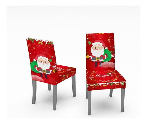 . 4 Unidades De Fundas Elásticas For Silla De Navidad