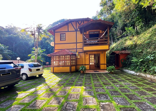 Imagem 7 de 30 de Casa Duplex Alto Padrão No Condomínio Residencial Parque Das Hortênsias Em Domingos Martins. - 22074