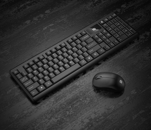 Kit Teclado E Mouse Sem Fio Usb 2.4ghz Combo Com Bateria
