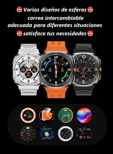 Smartwatch Gps + Celular Amoled 3+32gb Android Tiktok Camara U8 Ultra