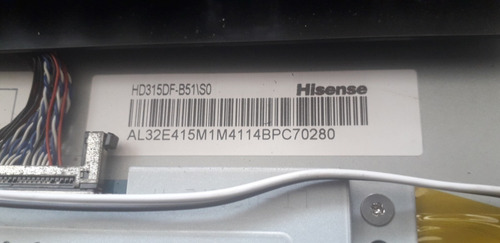 Imagen 1 de 5 de Pantalla Led 32 Pulgadas Hisense Hd315df-b51 Para Tv Led