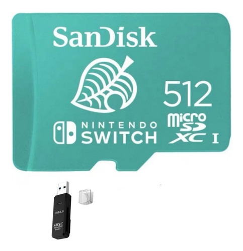 512mb Memoria Micro Sd Para Nintendo512mb Switch 4k 100 Mb/s