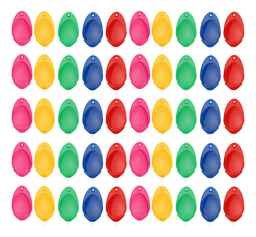 Enhebradores De Agujas De Colores, 50 Unidades, 5 Colores, P