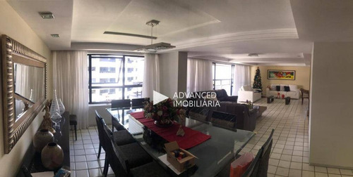 Imagem 1 de 25 de Apartamento Com 4 Dormitórios À Venda, 267 M² Por R$ 1.300.000 - Graças - Recife/pe - Ap0262