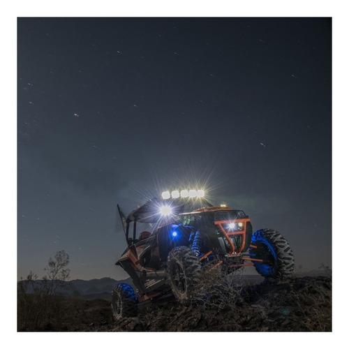 Imagen 8 de 10 de Barra Kc Hilites Gravity Led Pro6 Polaris Rzr Turbo Techo 32