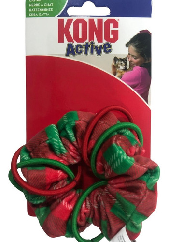 Kong Holiday Cat Active Scrunchie H21c153