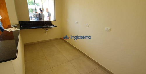 Casa À Venda, 56 M² Por R$ 210.000,00 - Jardim Belo Horizonte - Londrina/pr - Ca0947