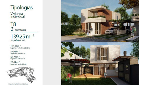 Casa En Housing Las Veras Duplex De 2 Dormitorios Con Patio Valle Escondido