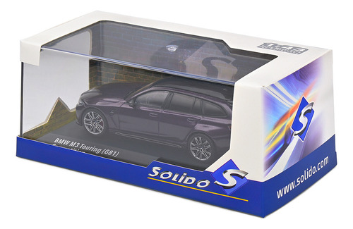 Bmw G81 M3 Touring 2023 1:43 Solido Purple