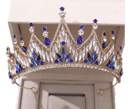 Tiara Corona Para Xv Años O Boda De Puntas Deluxe Certamen