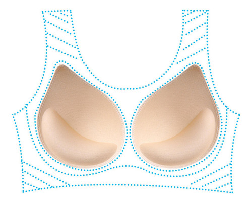 Bikini Deportivo Transpirable Extraíble Reforzador De