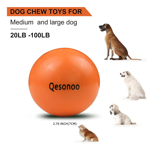 Kaiker Pelotas Para Perros Indestructibles, De Goma Sólid...