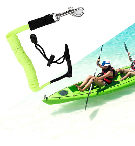 Para Correa De Remo De Kayak, Cuerda De Cordón En Espiral