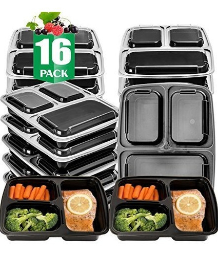 Compartimiento 3 Caja de almuerzo para niños adultos Recipiente De Alimentos Bento conjuntos Caja X2T9 