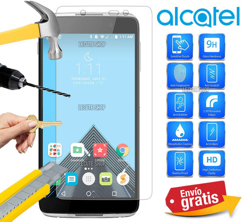 Mica Cristal Templado Alcatel 4017 Gorilla Glass 9h