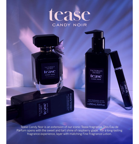 Perfume Victoria's Secret Tease Candy Noir En Aerosol De 250