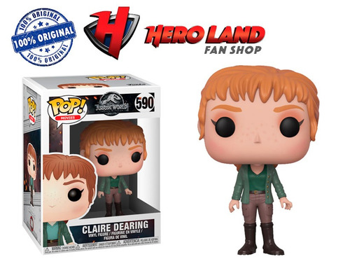 Claire Dearing Funko Pop Jurassic World 2 Fallen Kingdom Cle