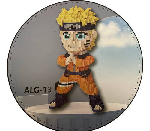 Magic Blocks Naruto Rompecabezas 3d 38cm Bloques