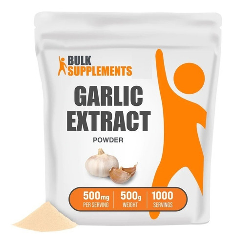 Bulk Supplements | Extracto Ajo | 500g | 1000 Servicios
