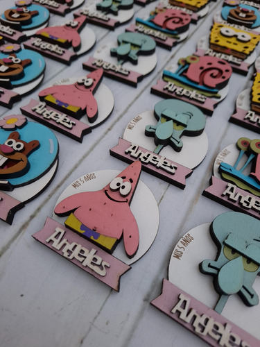 Souvenirs Personalizados Personajes Todas Las Tematicas X40u Bob Esponja