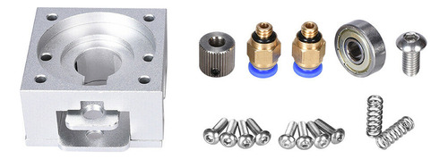 Extrusora Totalmente Metálica Reprap Bulldog De 1,75 Mm/3 Mm