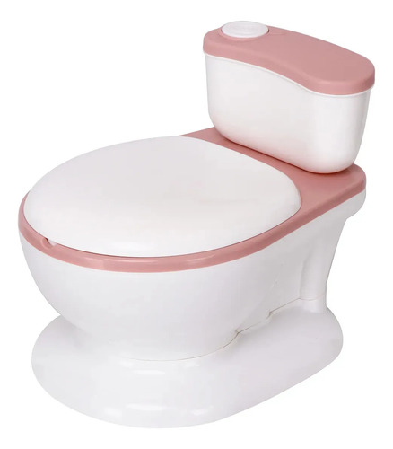 Ohana baby penico troninho vaso sanitario infantil privadinha desfralde cor rosa lisa
