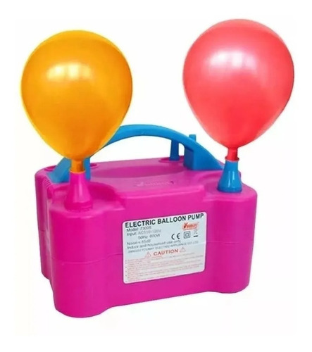 Bomba Para Inflar Globos Electrica Doble Inflador