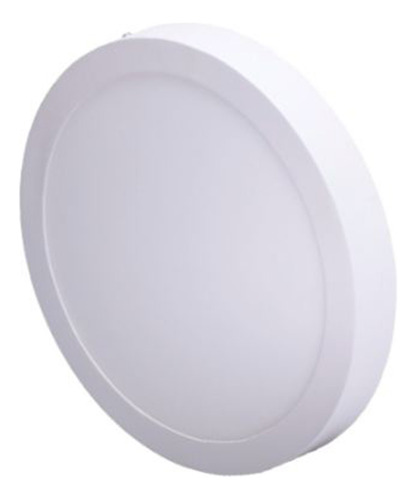 Plafon Artefacto Luz Led Redondo 24w 6500k