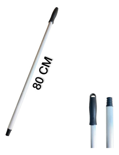 Cabo De Alumínio 80 Cm Com Rosca E Pendurador Andrade