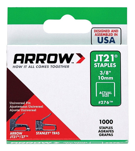 Broches Para Abrochadora Industrial Arrow W27624