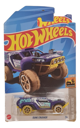 Hot Wheels N° 182 Dune Crusher 2/10 Baja Blazers - Mdq