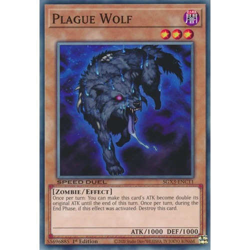 Plague Wolf (sgx3-enc11) Yu-gi-oh!