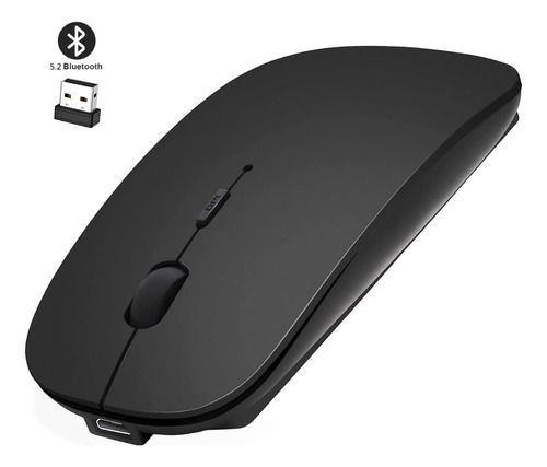 Mouse Para Macbook iPad Win Inalámbrico Bluetooth Recargable