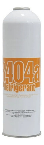 Gas Refrigerant R404 X 650grs (caja 6 Unidades) 