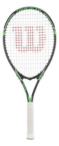 Raqueta De Tenis  Tour Slam Stringng, 4 1/4 Pulgadas, Negro/