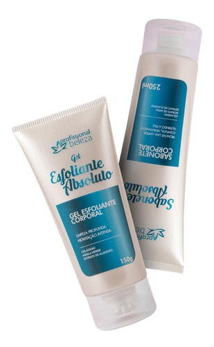 Kit Sabonete + Gel Esfoliante Corporal Com Ácido Hialurônico