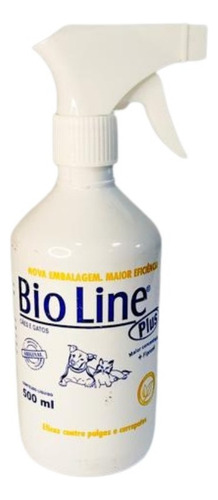 Antipulgaas E Carrapato Eficaz Para Cães, Bioline 500ml