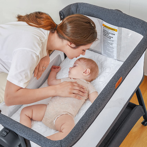 Cuna Bassinet Babybond Baby 3 En 1 Para Bebés Pequeños Con T