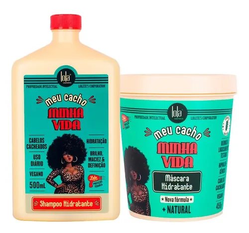 Kit Lola Cosmétics Meu Cacho Minha Vida - Shampoo E Máscara