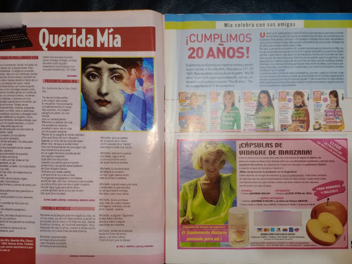 Lote 6 Ejemplares Revista Mía