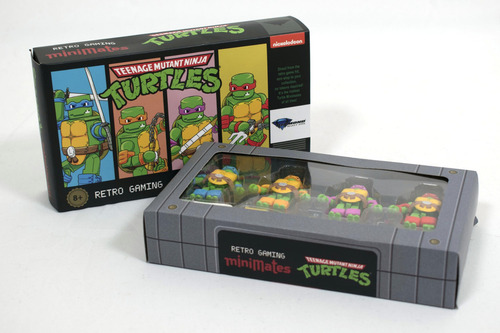 Set Minimates Tortugas Ninja 1990 Diamond Select 4 Figuras